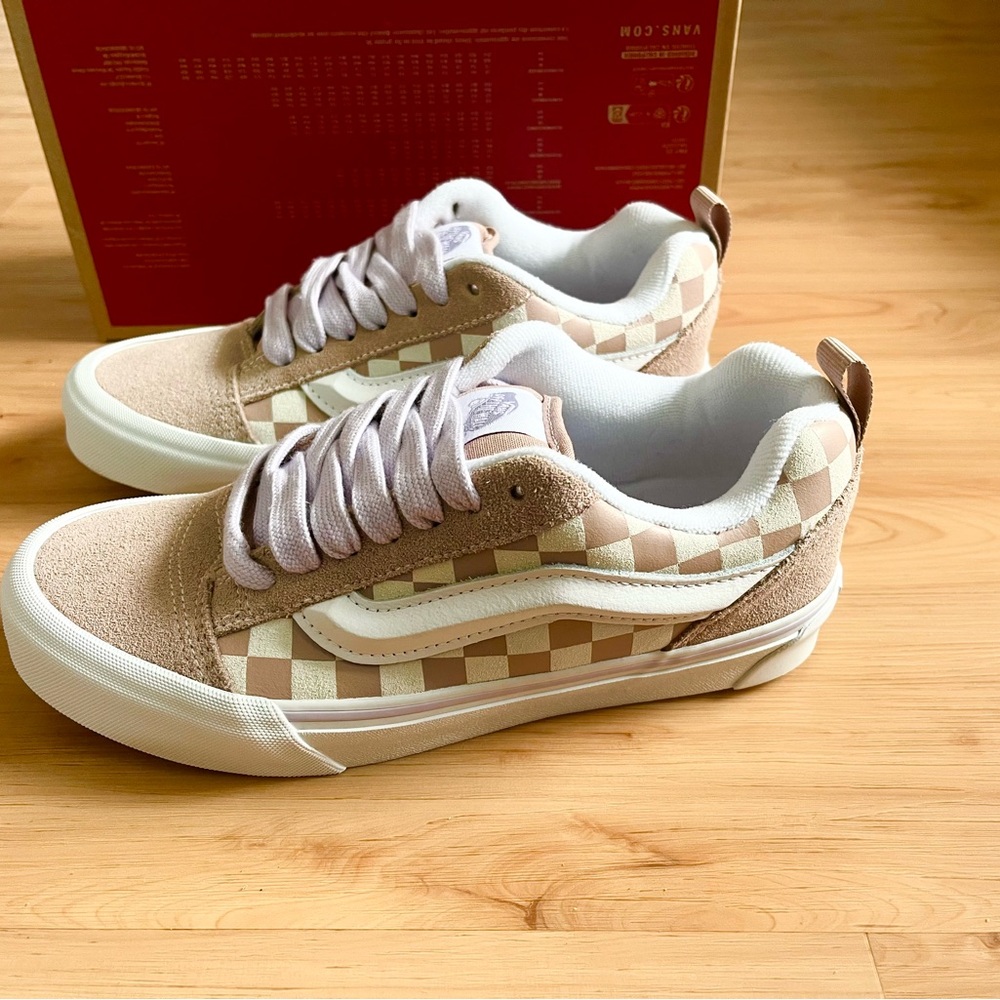 Vans Knu Skool Checkerboard Ethereal Women Size 10.0 US - Picture 8 of 11